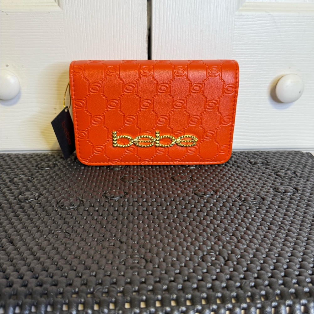 Bebe Vibrant Orange‎ Card Holder